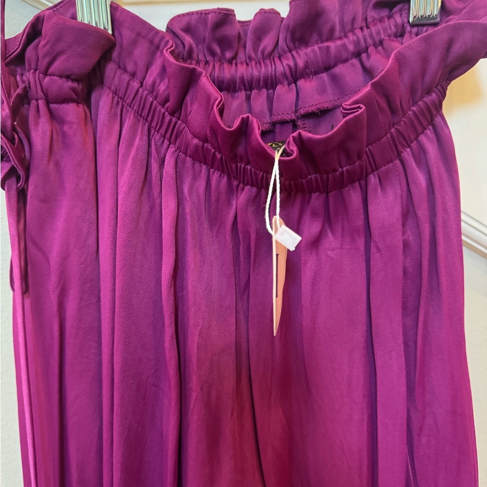 Donna Karan A-Line Skirt in Rich Purple - Picture 2 of 2